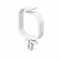 82 Series: Optical Fiber Saddle - .187 Mount Hole