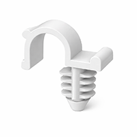 85 Series: 1/2 U-Style Routing Clip - Blind Hole Mount 85 Series: 1/2 U-Style Routing Clip - Blind Hole Mount