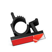 08 Series(Black): Adjustable Adhesive Clip 08 Series(Black): Adjustable Adhesive Clip