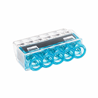 PIWC Series: Push In Wire Connector - 19-PIWC-5-BL