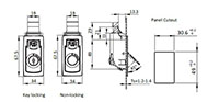 Rectangular Slam Latches - 2