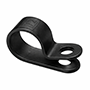 03 Series: 3/8" Wide Cable Clamps(.170 Mtg Hole) - 04-03-20-BK