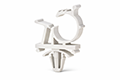 08 Series: Adjustable Push Mount Clip(.250 Mtg Hole)