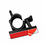 08 Series(Black): Adjustable Adhesive Clip