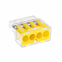 PIWC Series: Push In Wire Connector - 19-PIWC-4-YW