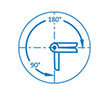 Stainless Steel Combi Hinges 20 - 3